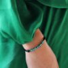 Bracelet perle Atlantide Murano cordon – Image 2